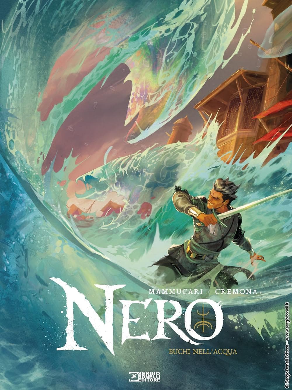 Nero Vol. 3 - Buchi nell'Acqua - Variant Manicomix - Sergio Bonelli Editore - Italiano