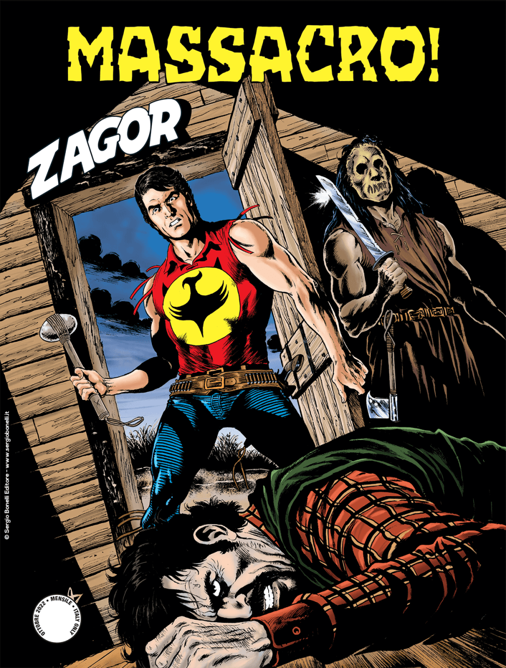 Zagor 687 - Massacro! - Zenith Gigante 738 - Sergio Bonelli Editore - Italiano