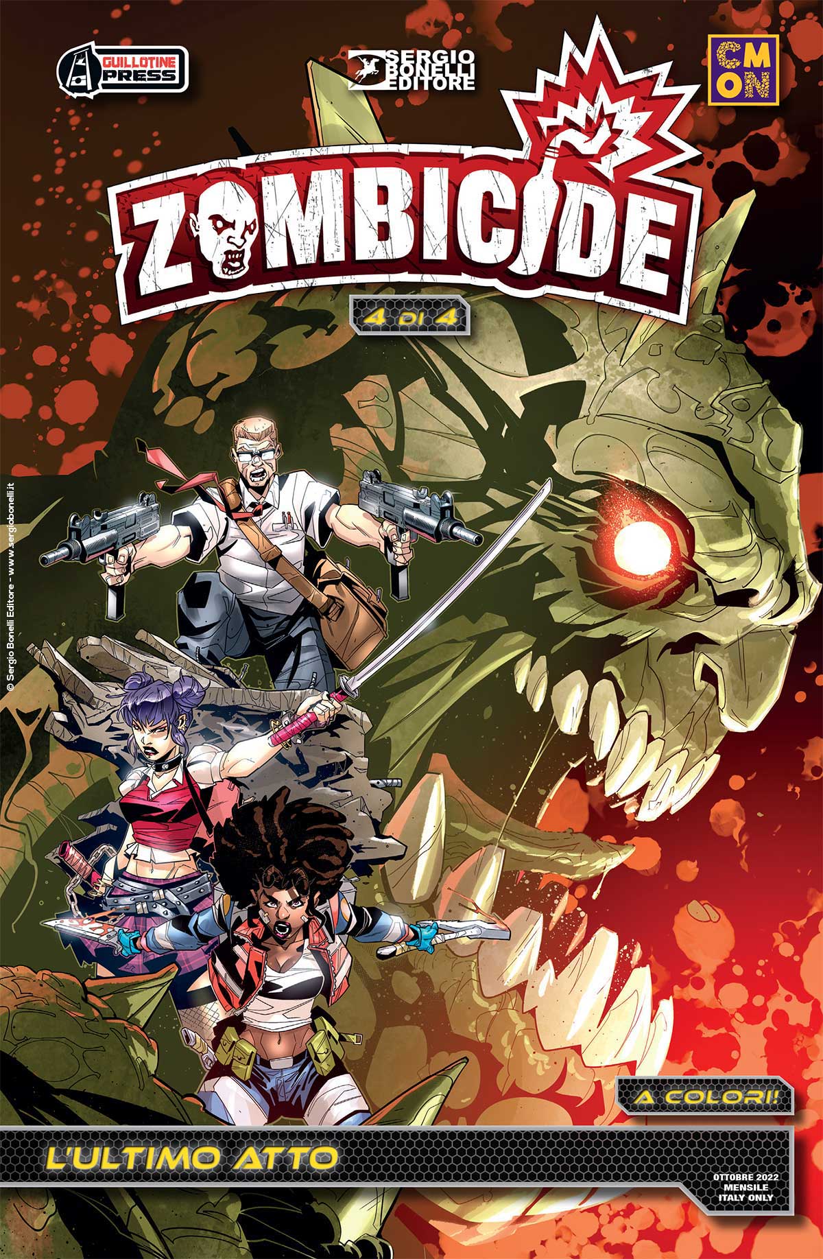 Zombicide 4 - L'Ultimo Atto - Sergio Bonelli Editore - Italiano