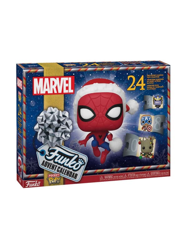 Calendario dell'Avvento FUNKO - Marvel Holiday - Advent Calendar - 24 mini Funko Pop