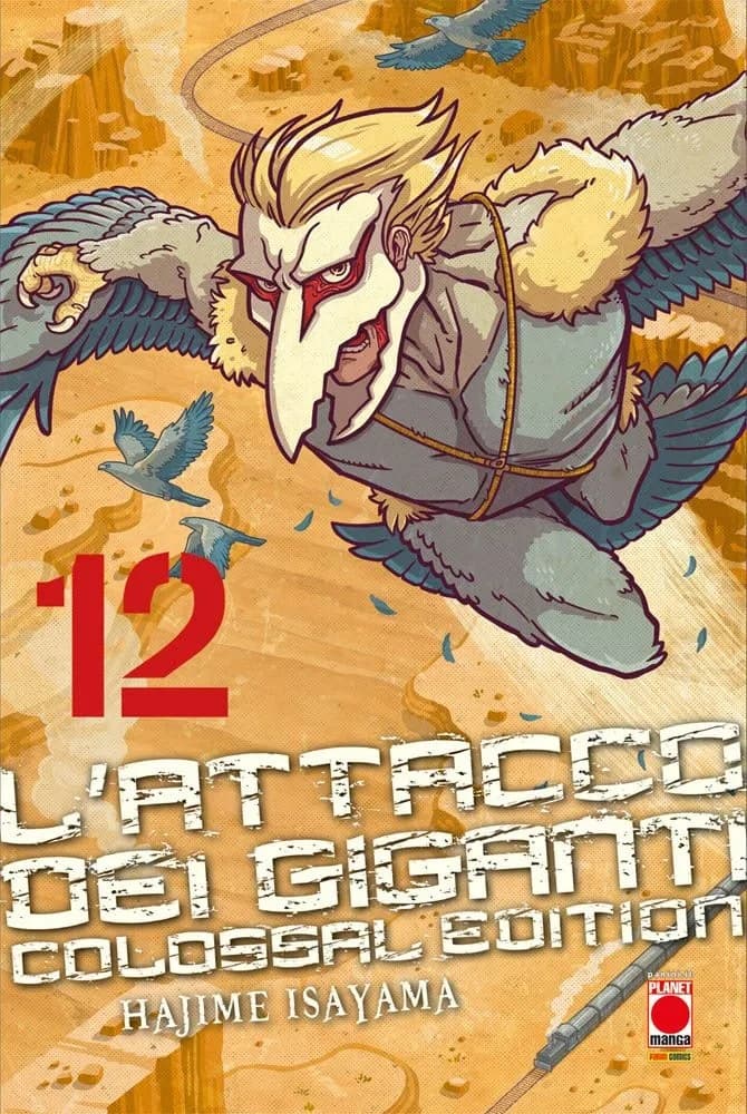 L'Attacco dei Giganti Colossal Edition 12 - Panini Comics - Italiano