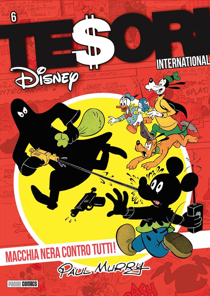 Tesori International 6 - Macchia Nera Contro Tutti! - Panini Comics - Italiano