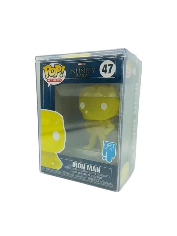 Iron Man - The Infinity Saga - Art Series con Plecsiglas Sigillato - Funko Pop #47 - Art Series