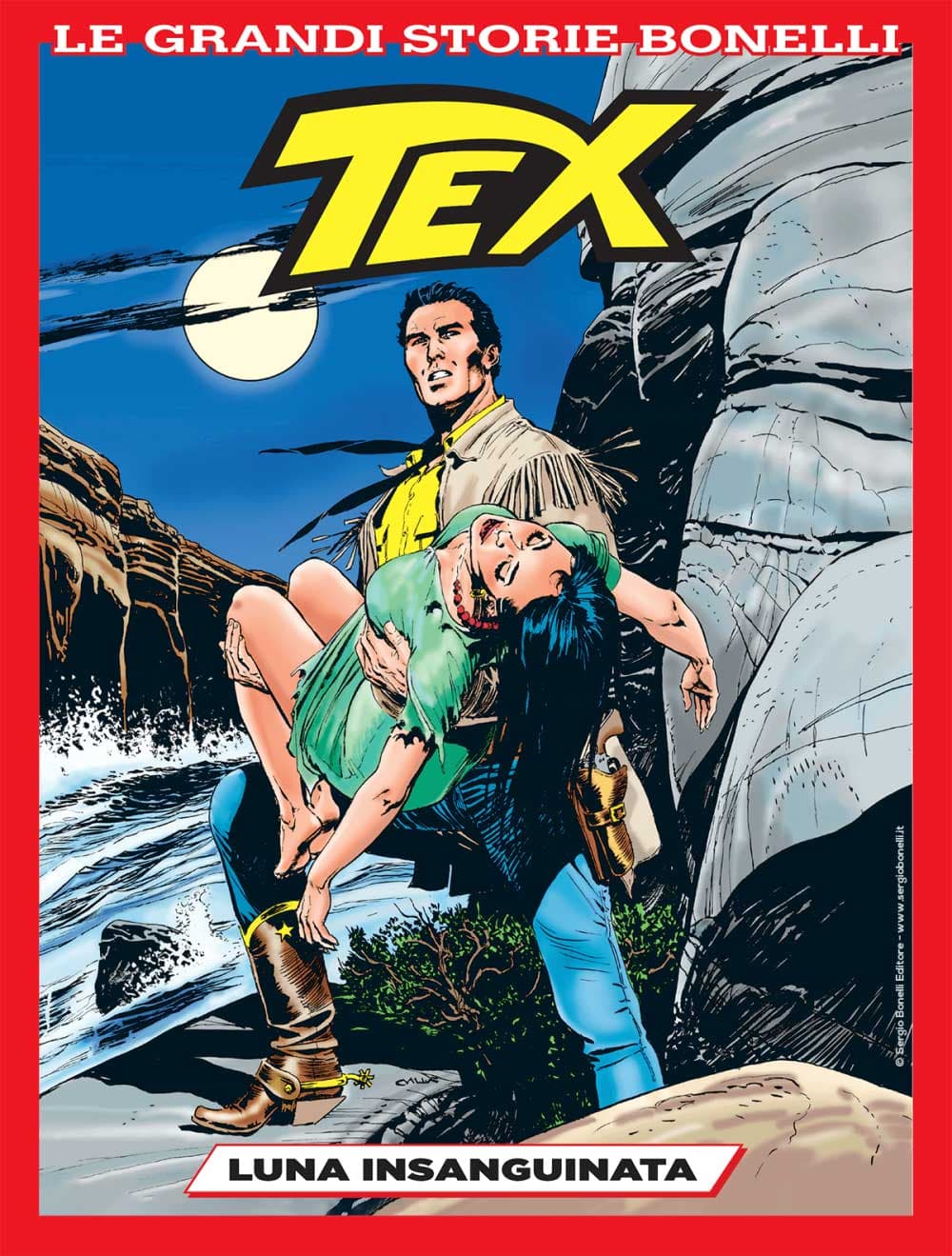 Tex - Luna Insanguinata - Le Grandi Storie Bonelli 6 - Sergio Bonelli Editore - Italiano