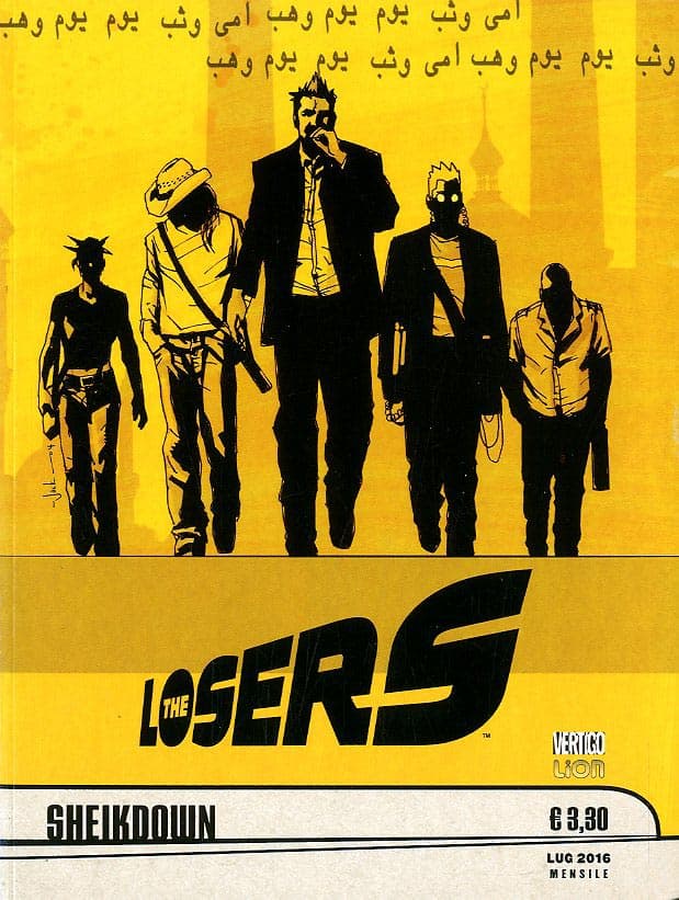 The Losers 4 - Sheikdown - DC Black and White 16 - RW Lion - Italiano