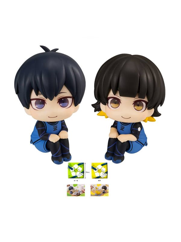 Blue Lock Look Up PVC Statues Yoichi Isagi & Meguru Bachira Limited Ver. 11 cm