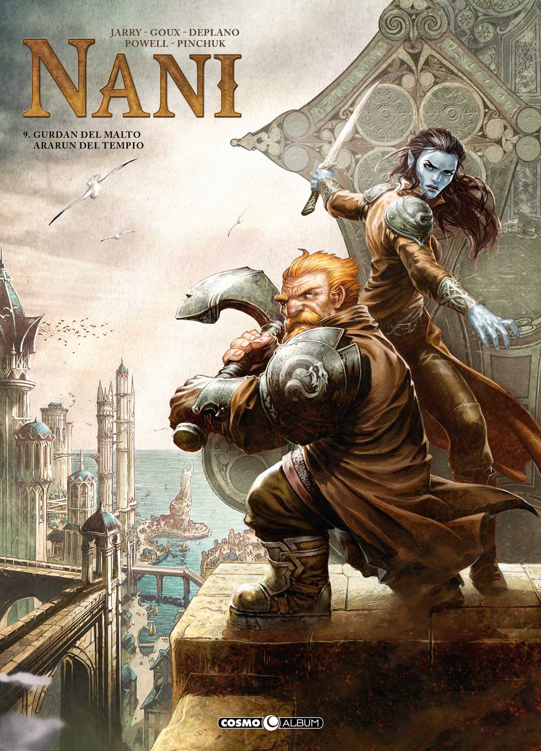Nani Vol. 9 - Gurdan del Malto / Ararun del Tempio - Cosmo Album 41 - Editoriale Cosmo - Italiano