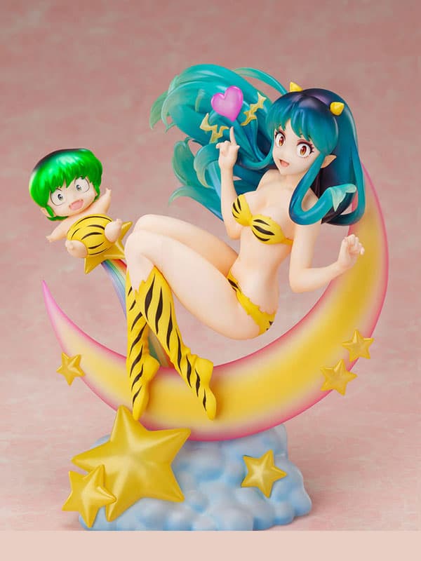 Urusei Yatsura PVC Statue 1/7 Lum & Ten Box Cafe & Space Collaboration20 cm
