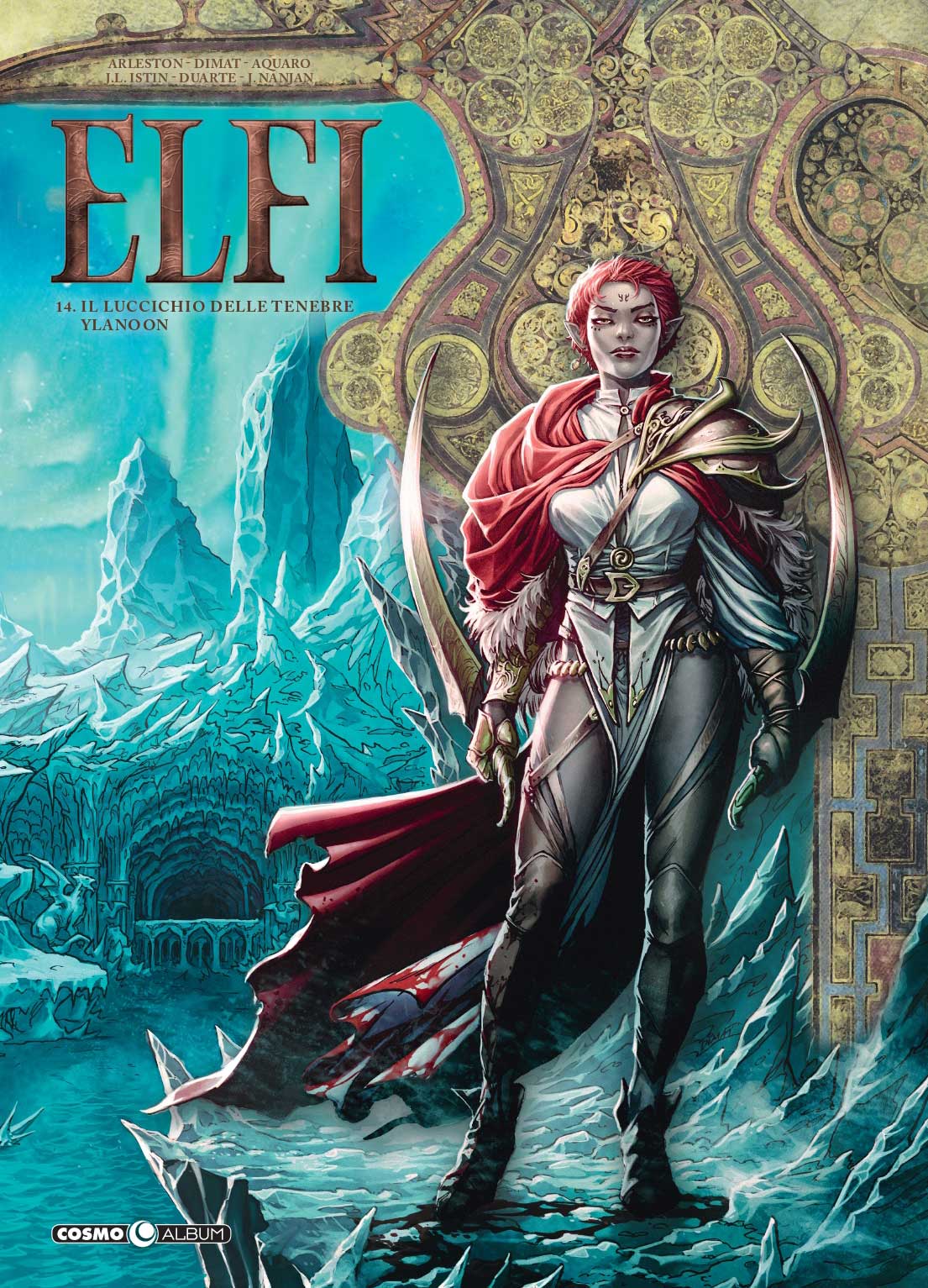 Elfi Vol. 14 - Il Luccichio delle Tenebre / Ylanoon - Cosmo Album 44 - Editoriale Cosmo - Italiano