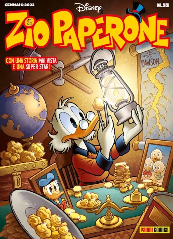 Zio Paperone 55 + Moneta Tip e Tap - Topodollari - Le Monete di Topolinia - Panini Comics - Italiano