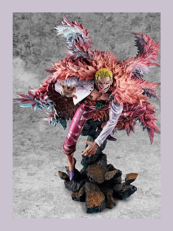 One Piece Excellent Model P.O.P PVC Statue SA-Maximum Heavenly Demon Donquixote Doflamingo