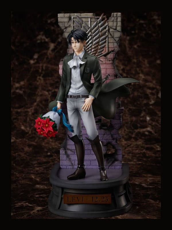 Attacco dei Titani The Final Season PVC Statue 1/7 Levi Birthday 30 cm