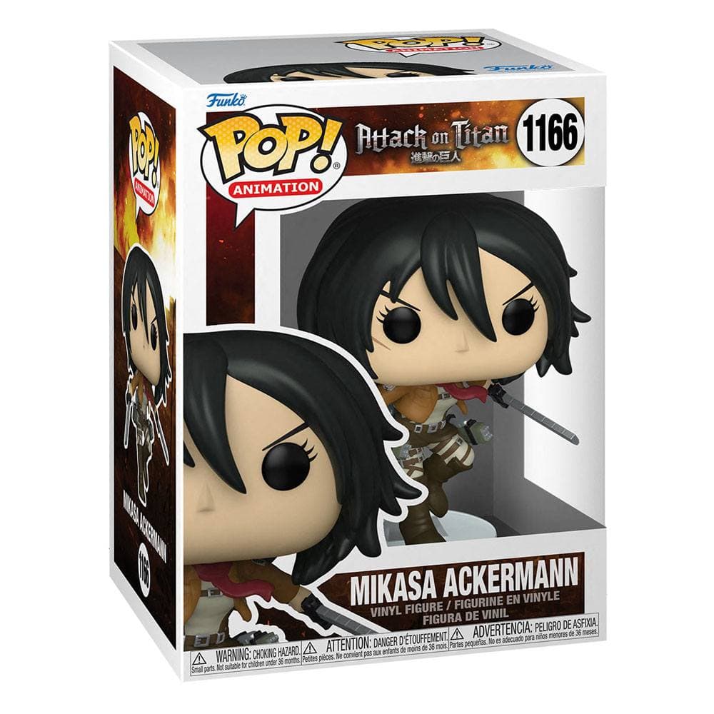 Attack on Titan - Mikasa Ackermann - Funko POP! #1166 - Animation