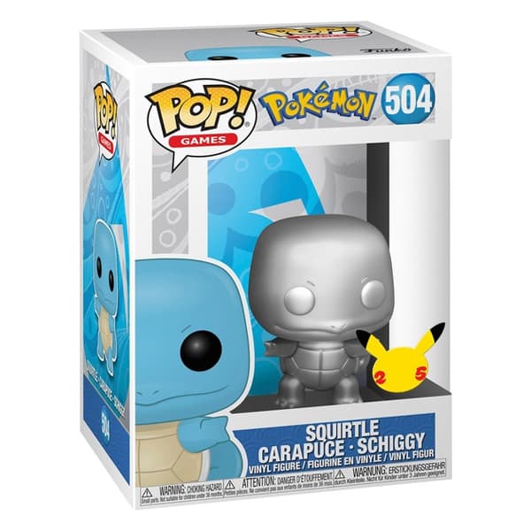 Pokemon - Squirtle - Funko POP! #504 - EMEA - 25° Anniversario - Games