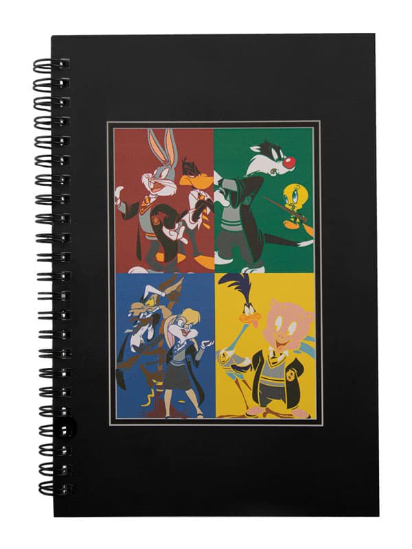 Looney Tunes Taccuino Looney Tunes' Hogwarts Houses