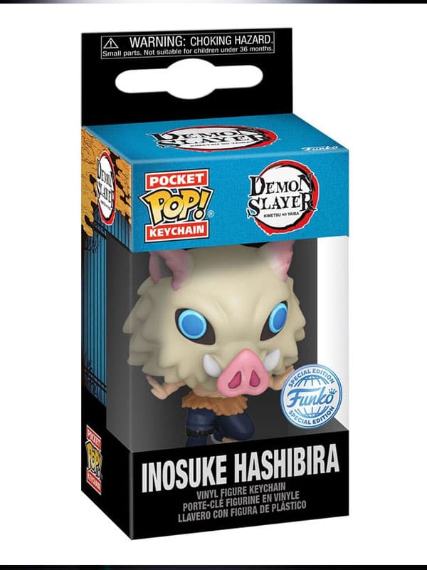 Demon Slayer: Kimetsu no Yaiba - Inosuke Hashibira - Pocket POP! Keychain - Special Edition