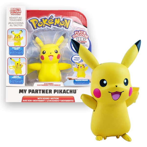 My Partner Pokemon Interactive Figure Personaggio Interattivo Pikachu 10 cm