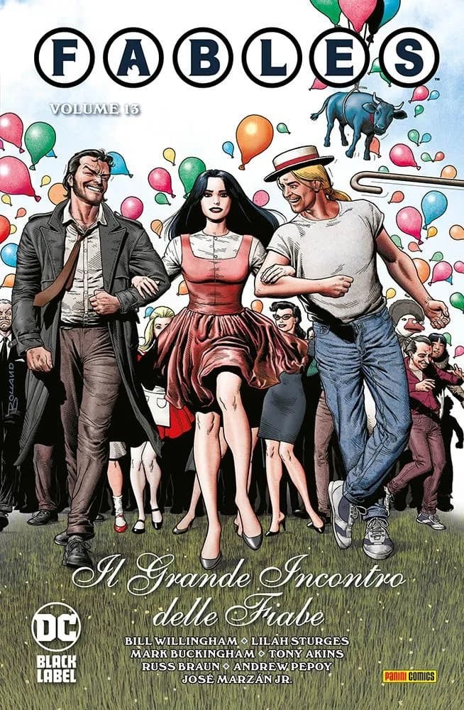 Fables Vol. 13 - Il Grande Incontro delle Fiabe - DC Black Label Hits - Panini Comics - Italiano