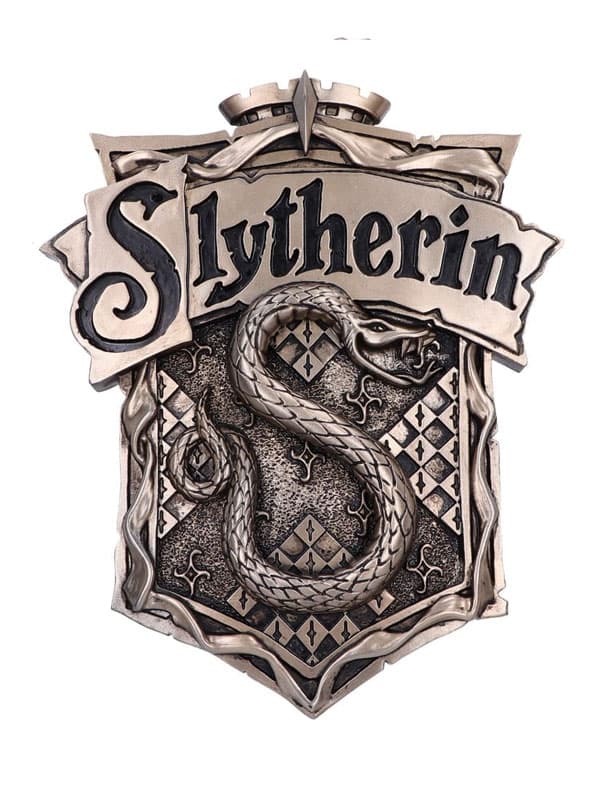 Harry Potter Placca da Muro Serpeverde 20 cm