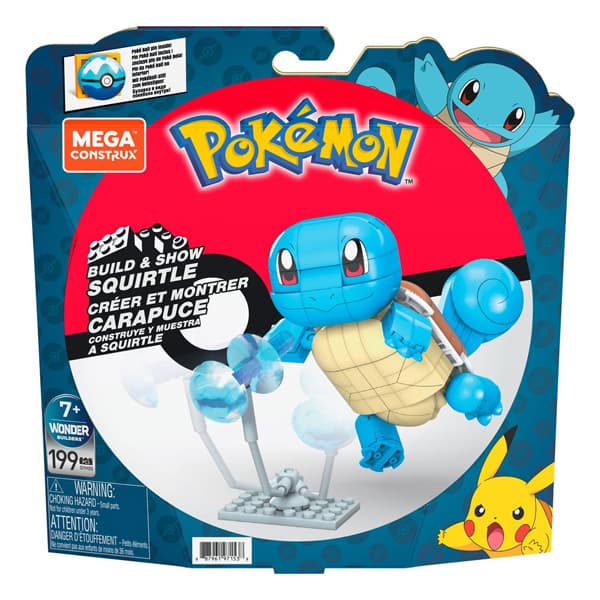 Pokémon Costruzioni Mega Construx - Squirtle