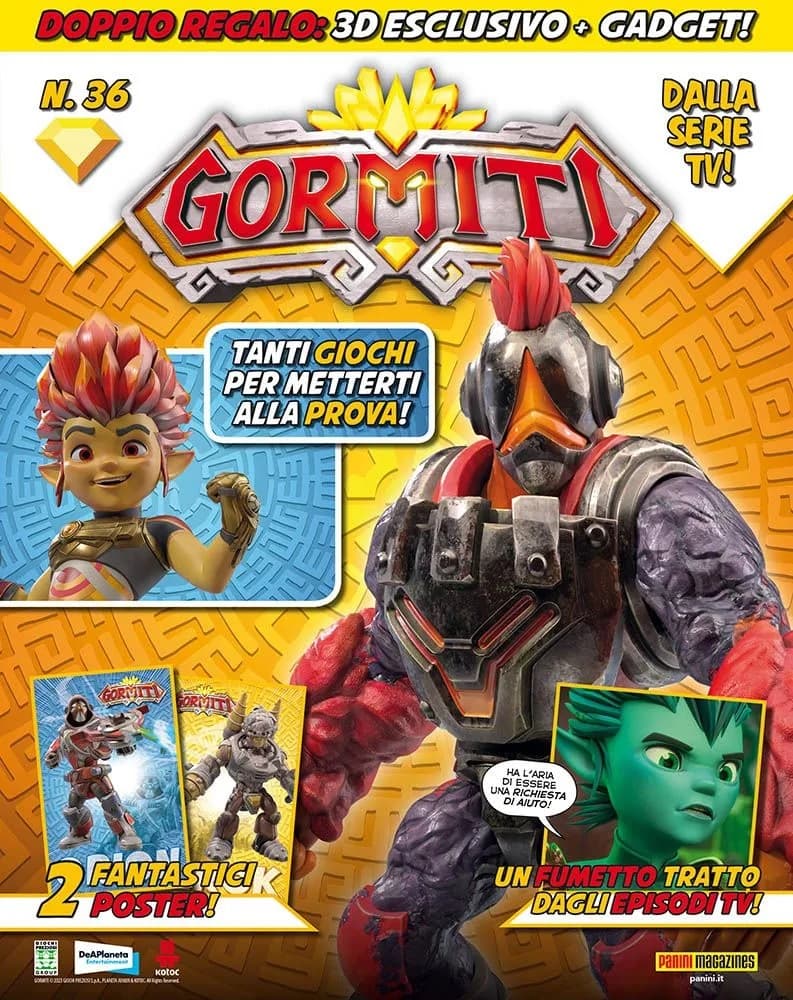 Gormiti Magazine 36 - Panini Comics - Italiano