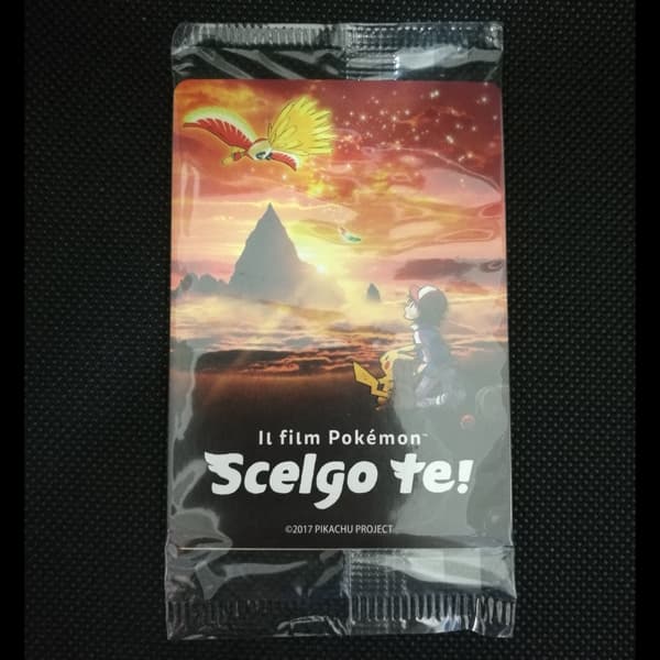Pokémon Il Film Scelgo Te - Pikachu di Ash - Busta Promo Gamestop Sigillata