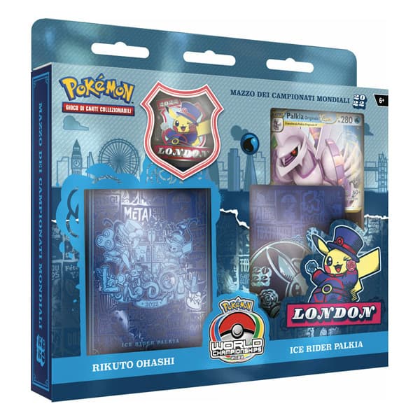 Pokémon Mazzo dei Campionati Mondiali Palkia Originale VAstro World Championship 2022 - Rikuto Ohashi