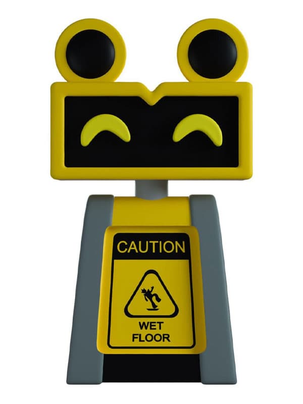 Five Nights at Freddy's - Wet Floor Bot - Vinyl Figure #19 - Youtooz 9cm