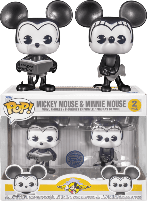 Disney - Mickey Mouse & Minnie Mouse - Funko POP! 2 Pack - Special Edition - Disney
