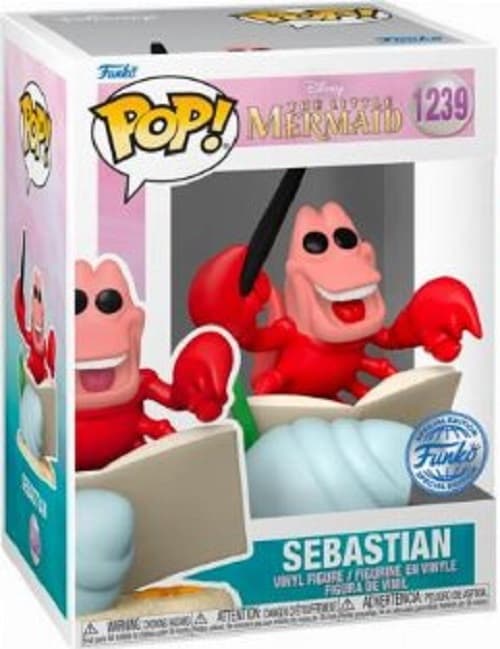 Disney: The Little Mermaid - Sebastian - Funko POP! #1239 - Special Edition - Disney