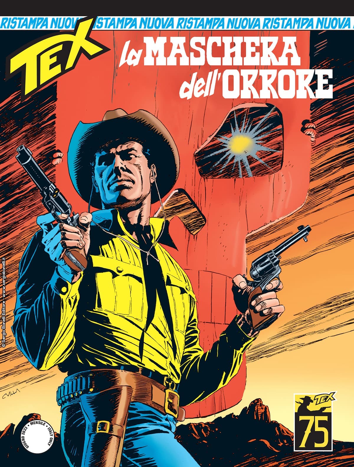 Tex Nuova Ristampa 494 - La Maschera dell'Orrore - Sergio Bonelli Editore - Italiano