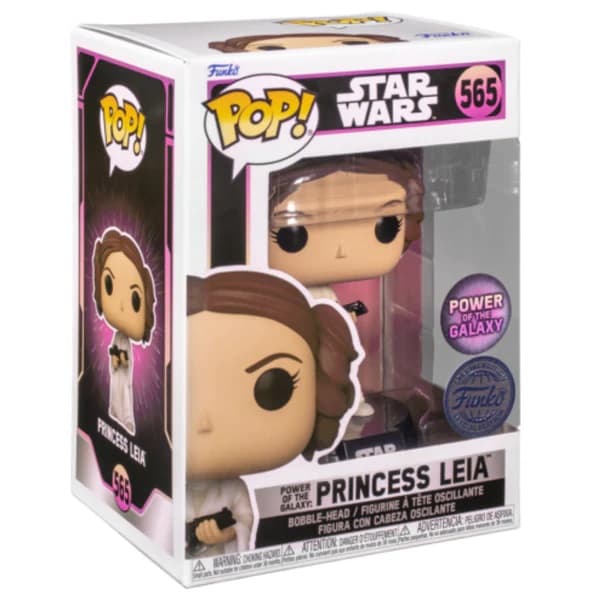 Star Wars - Princess Leia - Funko POP! #565 - Special Edition - Power of the Galaxy - Star Wars