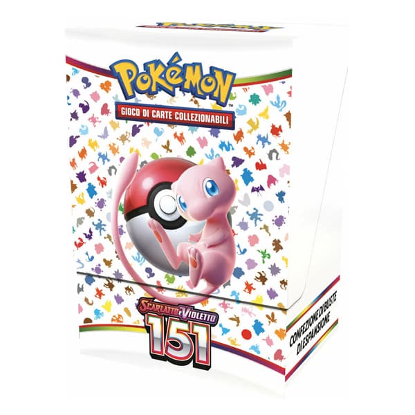 Confezione Box Pokemon 151 6 Buste di Espansione Scarlatto e Violetto 3.5