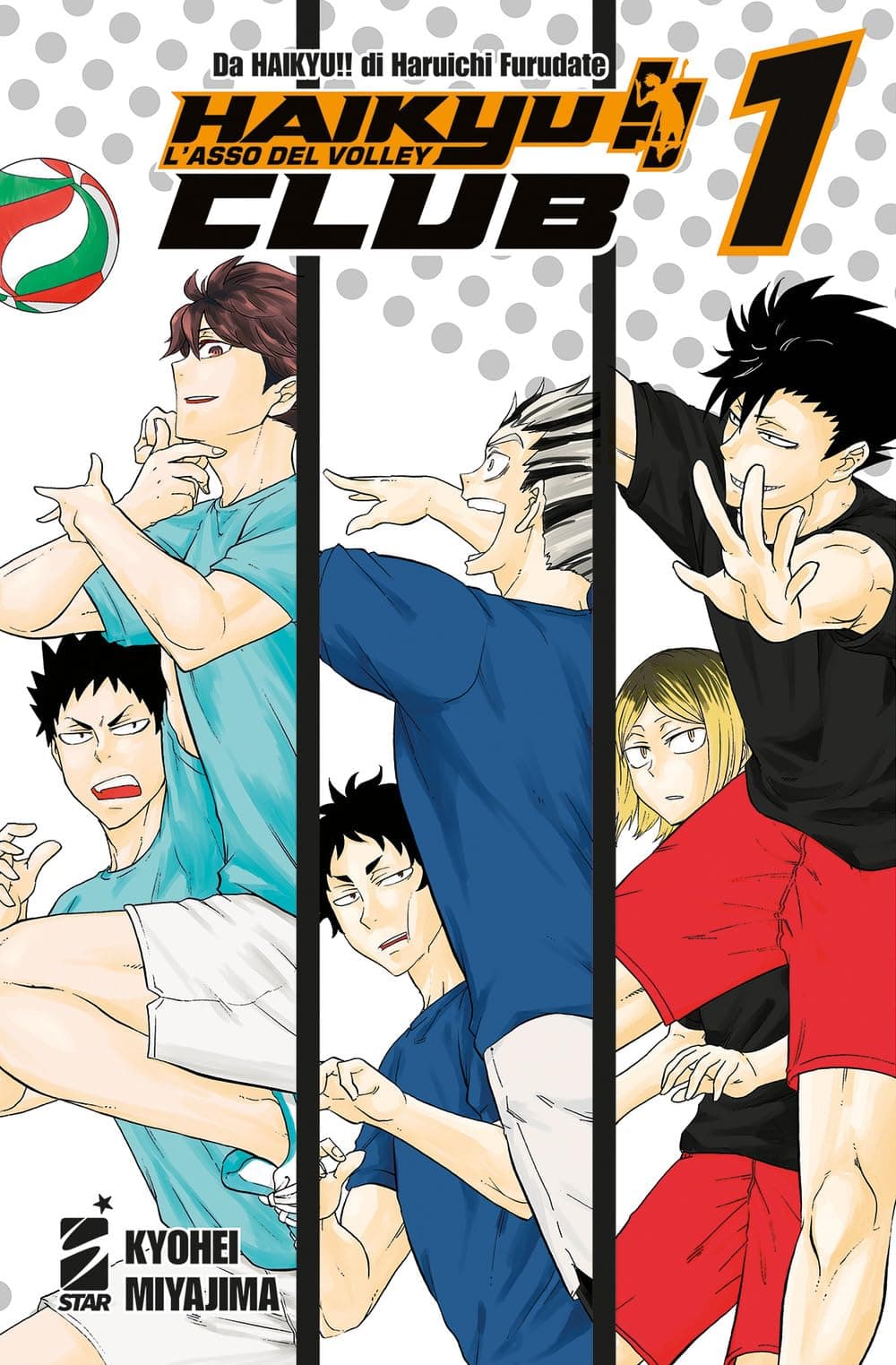 Haikyu!! Club 1 - Target 133 - Edizioni Star Comics - Italiano