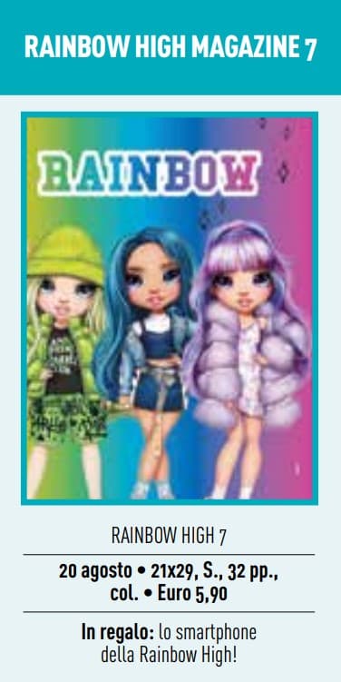 Rainbow High - Il Magazine Ufficiale 7 - Panini Comics - Italiano