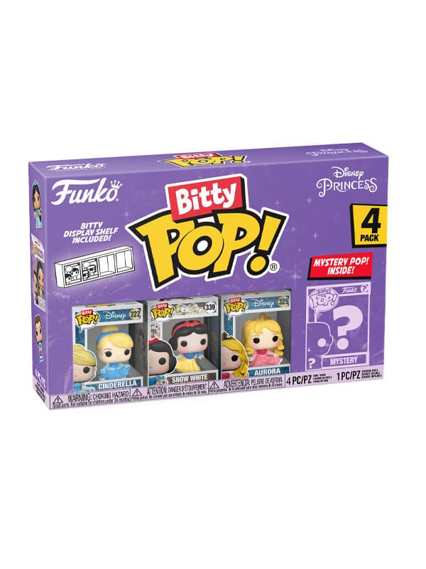 Disney Princess Cenerentola (4 Pk) - Funko Bitty POP! - Bitty