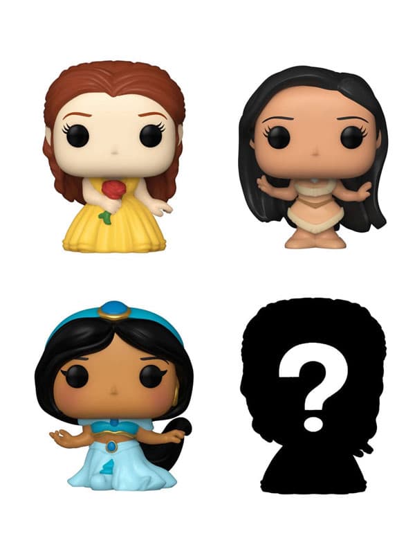 Disney Princess Belle (4 Pk) - Funko Bitty POP! - Bitty