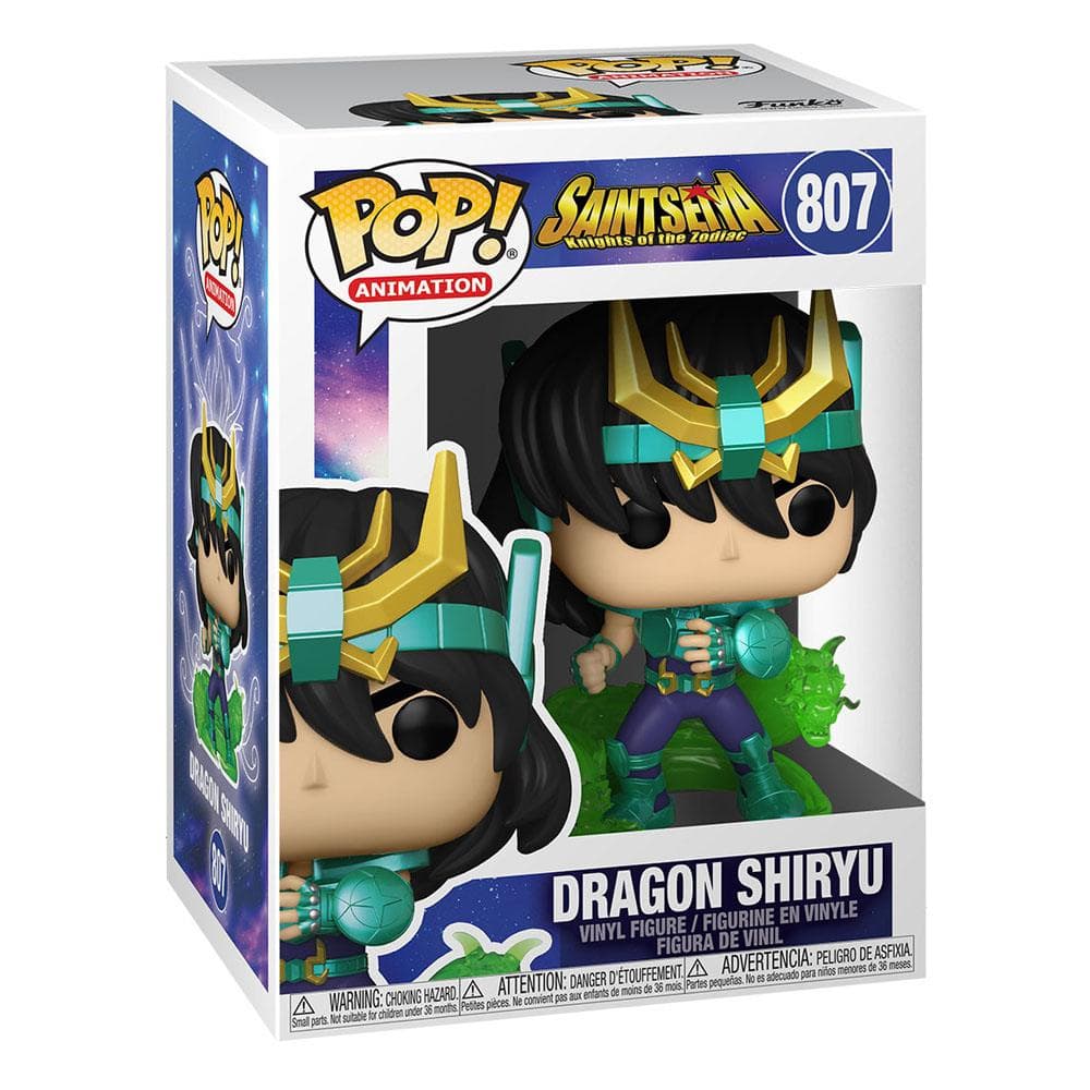 Saint Seiya: Knights of the Zodiac - Dragon Shiryu - Funko POP! #807 - Animation