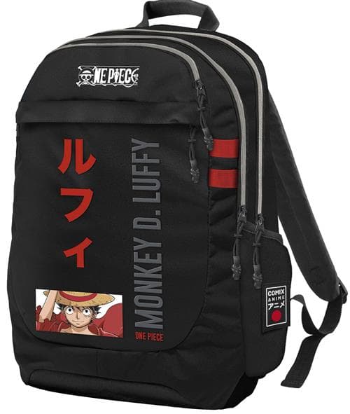 Zaino Urban Backpack - One Piece - Monkey D. Luffy - Linea Scuola Comix Anime - Franco Cosimo Panini Editore