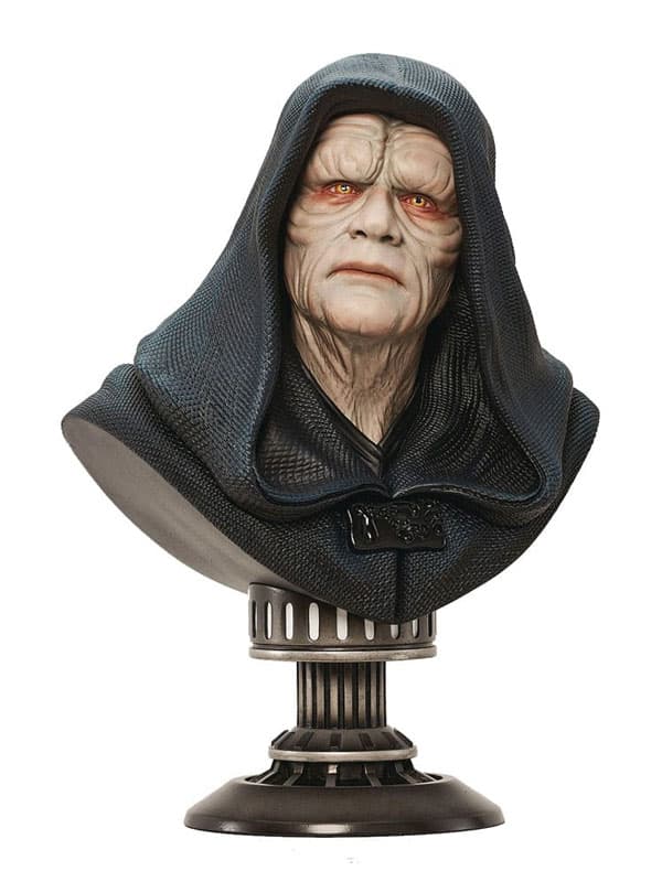 Star Wars Episode VI - Emperor Palpatine 25 cm - Legends in 3D Busto 1/2