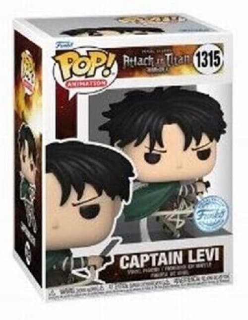 Attack on Titan: Final Season - Captain Levi - Funko POP! #1315 - Special Edition - Animation