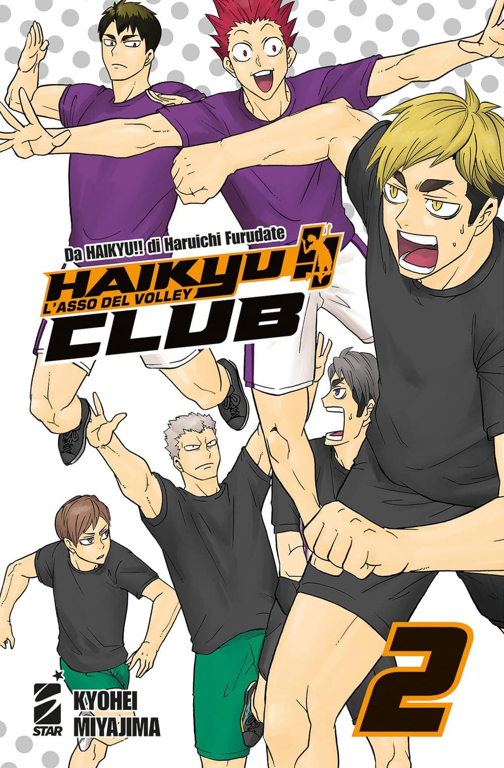 Haikyu!! Club 2 - Target 136 - Edizioni Star Comics - Italiano