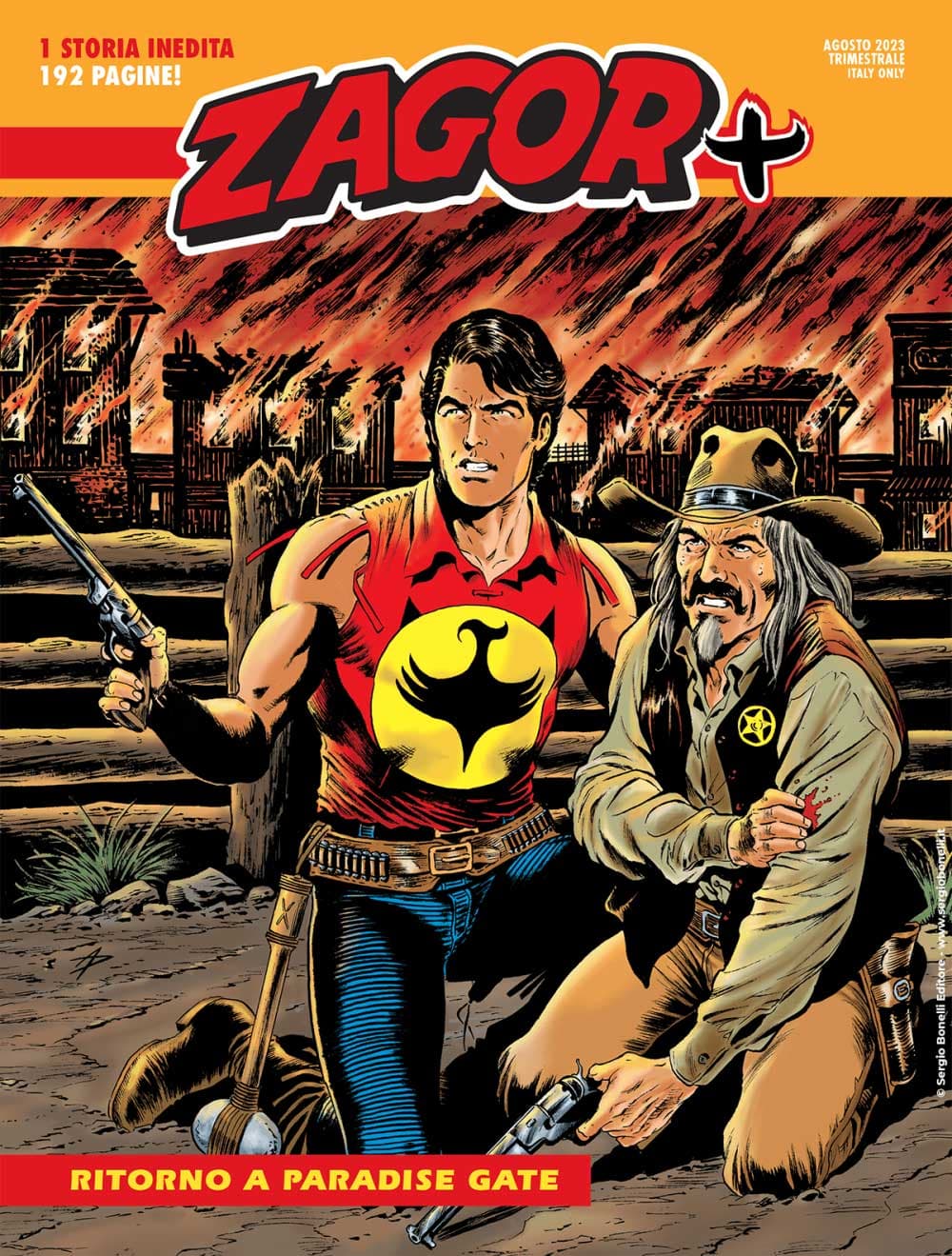 Zagor Più 10 - Ritorno a Paradise Gate - Maxi Zagor 51 - Sergio Bonelli Editore - Italiano