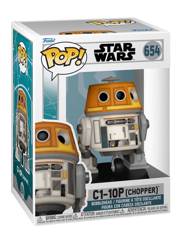 Star Wars Ahsoka - C1-10P (Chopper) 9 cm - Funko POP! #654