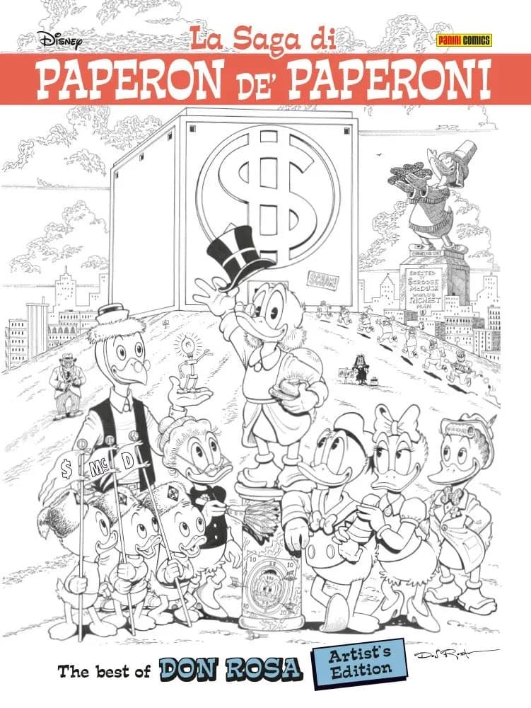 La Saga di Paperon De' Paperoni - The Best of Don Rosa: Artist Edition - Disney Special Books 35 - Panini Comics - Italiano