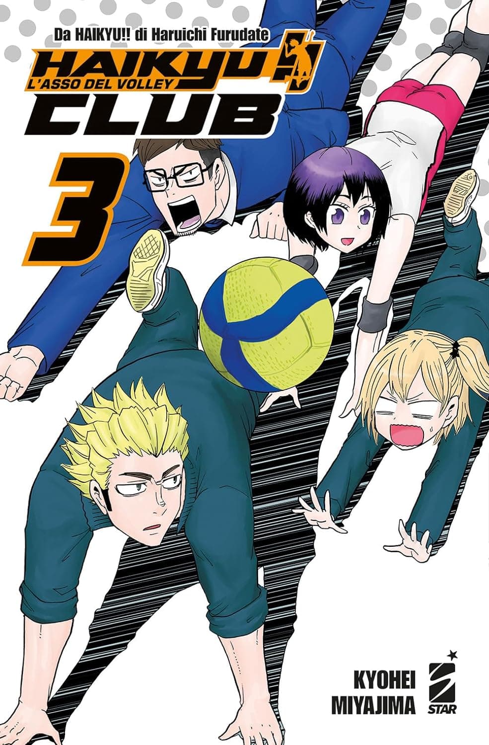 Haikyu!! Club 3 - Target 140 - Edizioni Star Comics - Italiano