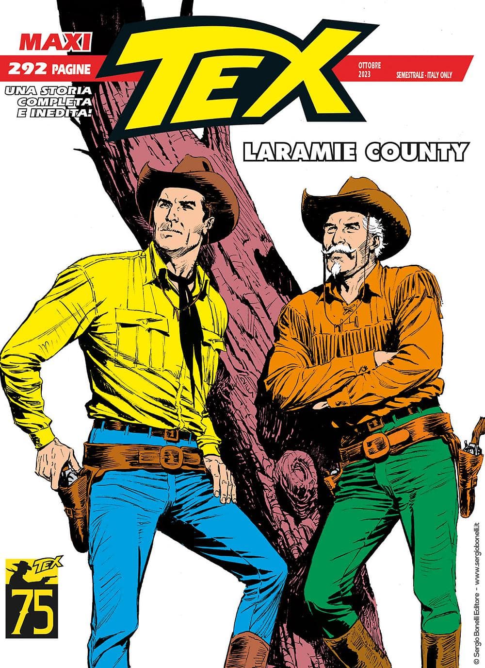 Maxi Tex 33 - Laramie County - Sergio Bonelli Editore - Italiano