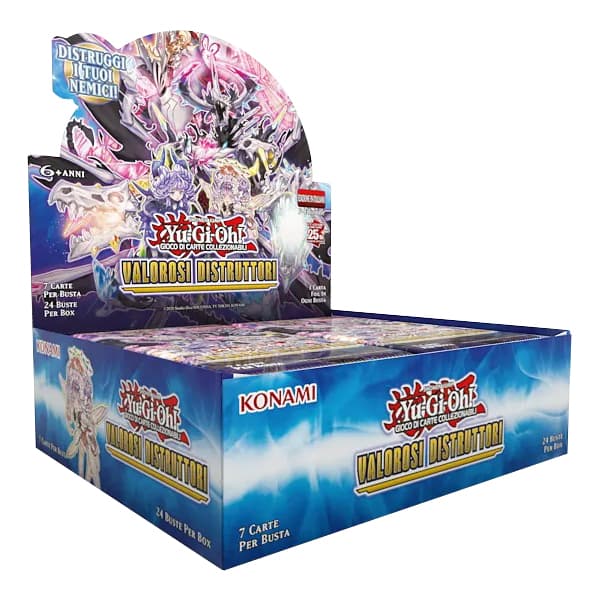 Yu-Gi-Oh! Valorosi Distruttori Valiant Smashers Box 24 Buste Prima Edizione
