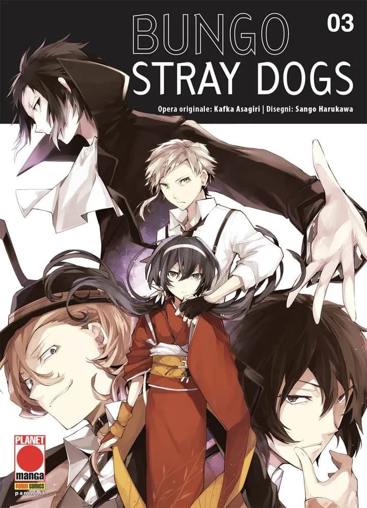 Bungo Stray Dogs 3 - Seconda Ristampa - Panini Comics - Italiano