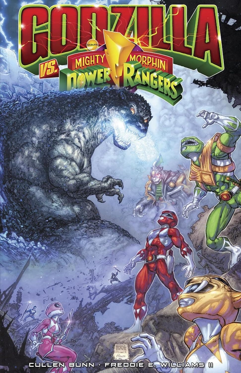 Godzilla Vs. Mighty Morphin Power Rangers - Saldapress - Italiano